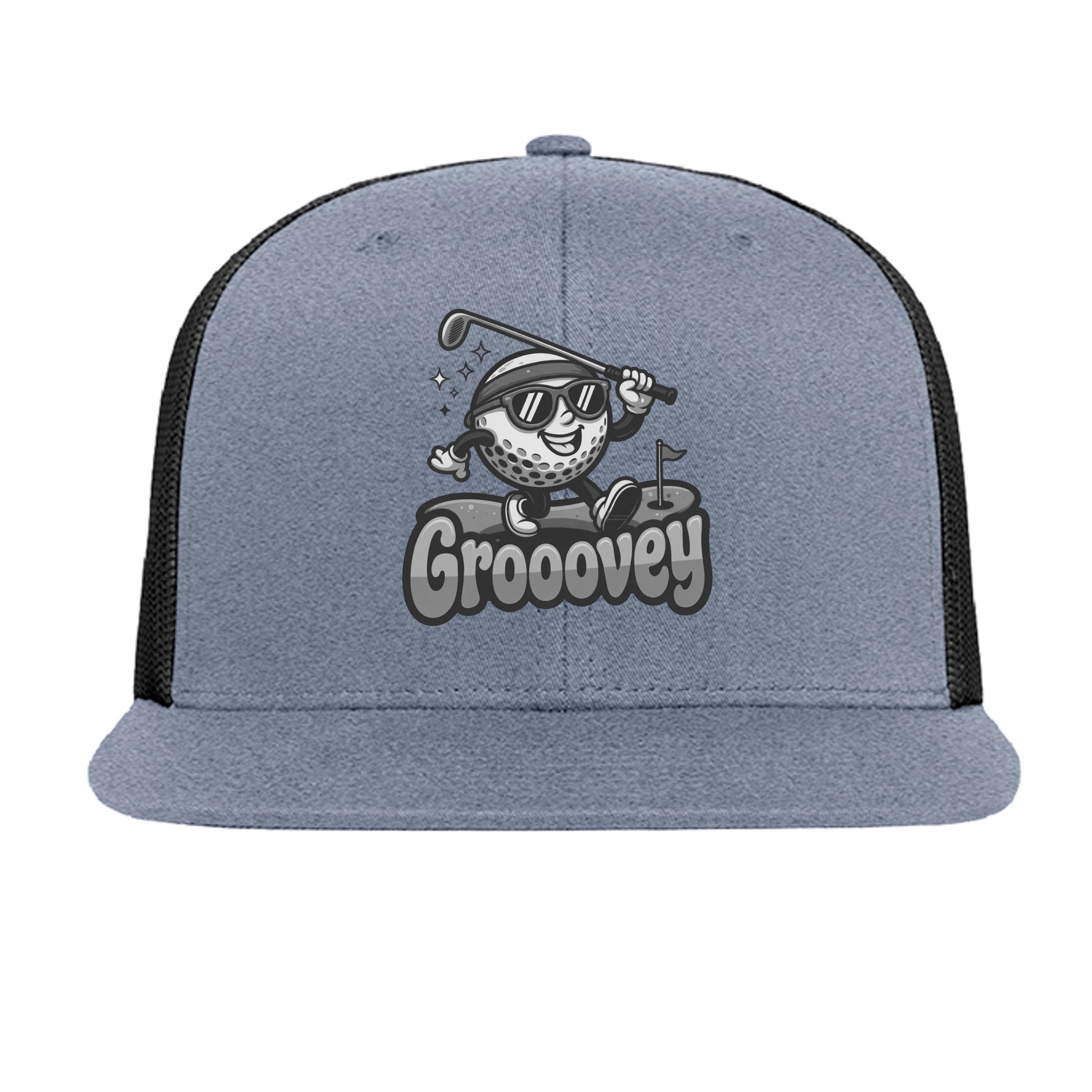 Heather Grey/ Black - 6609 - FRONT