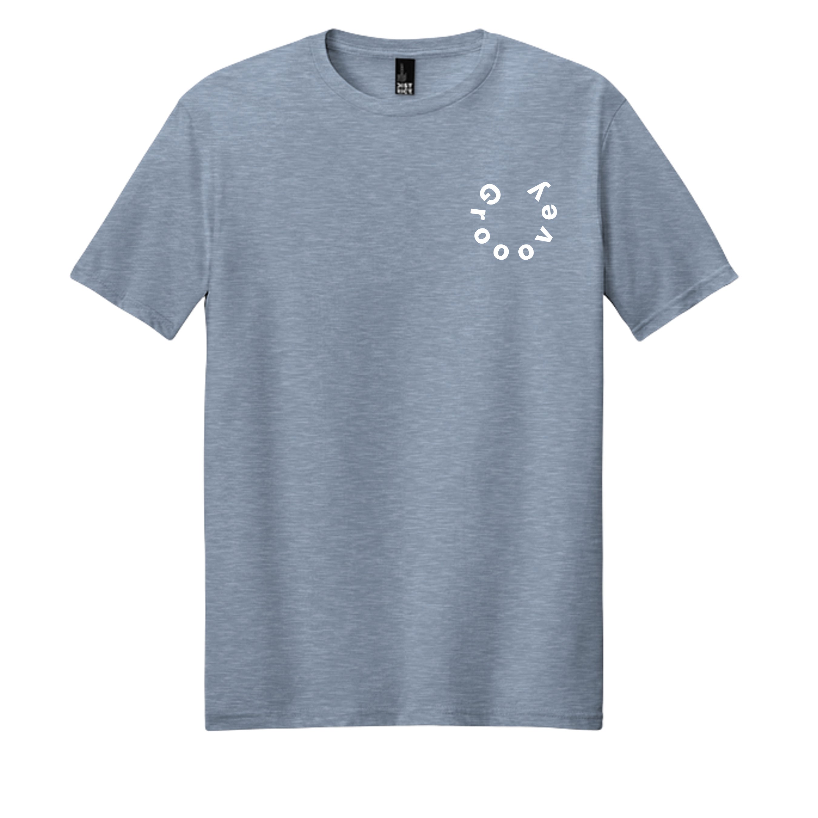 Flint Blue Heather - DM108 - FRONT